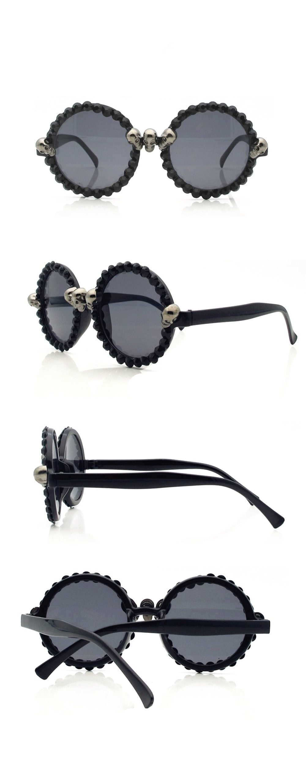 Runde Sonnenbrille Damen – Mit Metallrahmen für die Freizeit