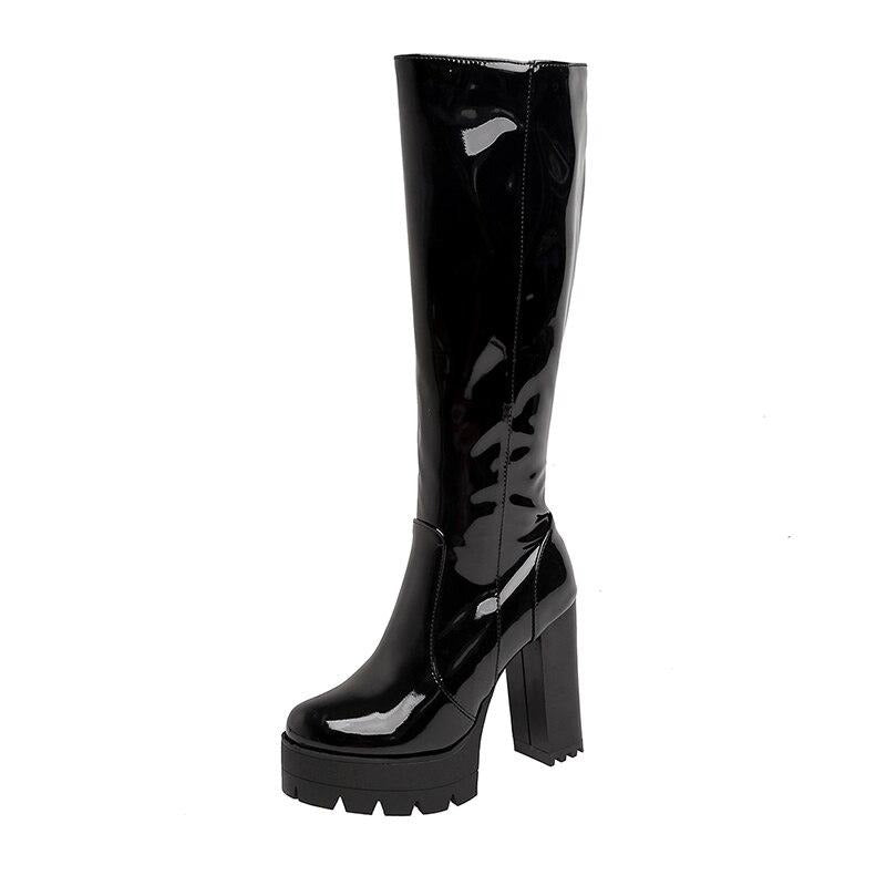 Stiefel - Damen - Elegante Faith Langschaftstiefel aus hochwertigem Leder mit bequemer Passform