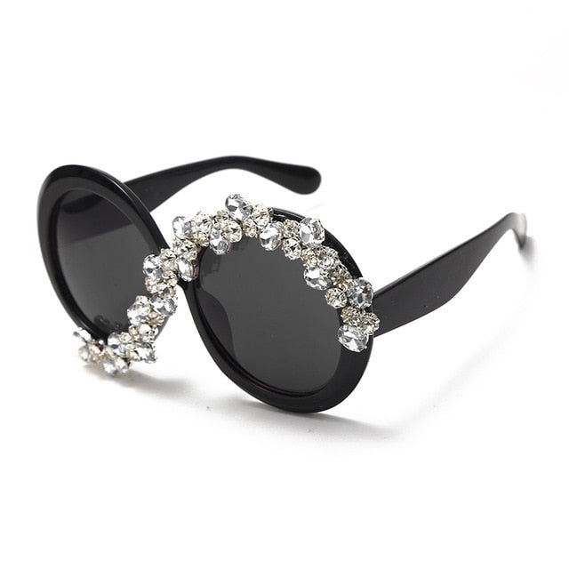 Runde Sonnenbrille Damen – Metallrahmen im Retro-Stil