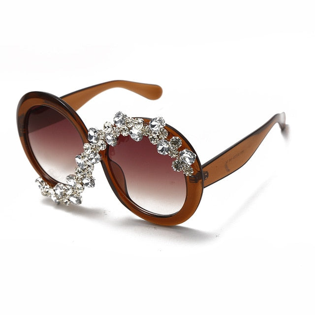 Runde Sonnenbrille Damen – Metallrahmen im Retro-Stil