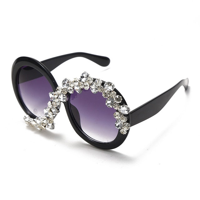 Runde Sonnenbrille Damen – Metallrahmen im Retro-Stil