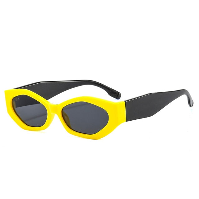 Polygon - Sonnenbrille Damen – Geometrisches Design mit Stil