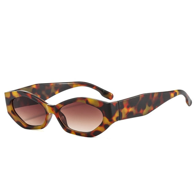 Polygon - Sonnenbrille Damen – Geometrisches Design mit Stil