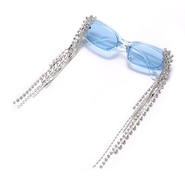 Sonnenbrille Damen – Mit Quasten & Strasssteinen für den Alltag