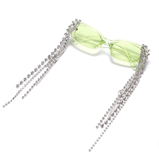 Sonnenbrille Damen – Mit Quasten & Strasssteinen für den Alltag
